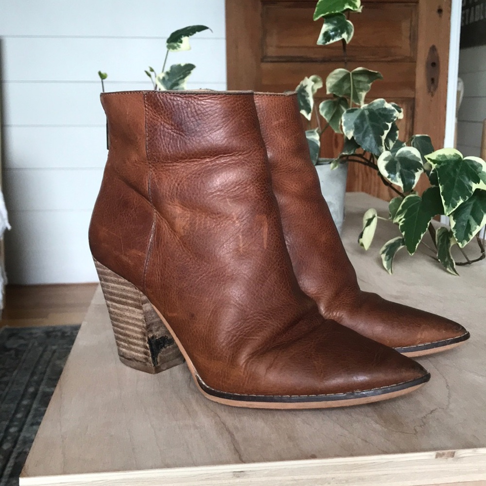 Lucky Brand Pointed Toe Booties